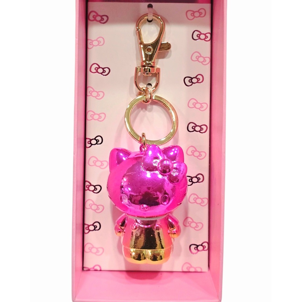 Hello Kitty Ombre‎ Metallic Bag/ Keychain